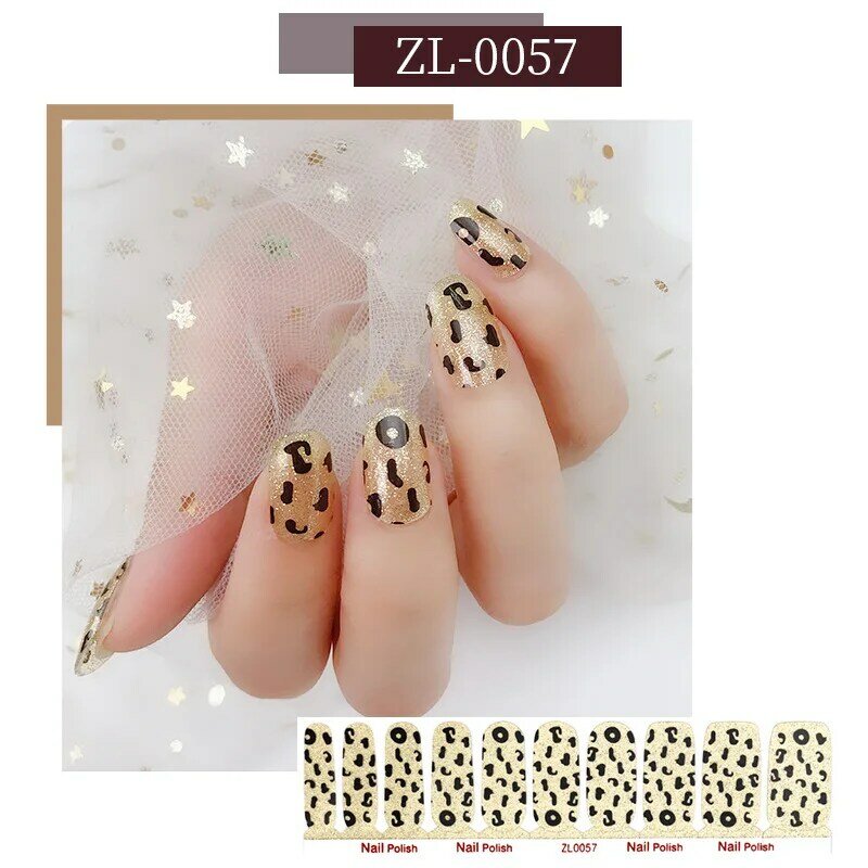 New Butterfly Nail Stickers Nail Polish Film Nail Stickers Full Stickers Ins Queen Fan Nail Stickers Wholesale