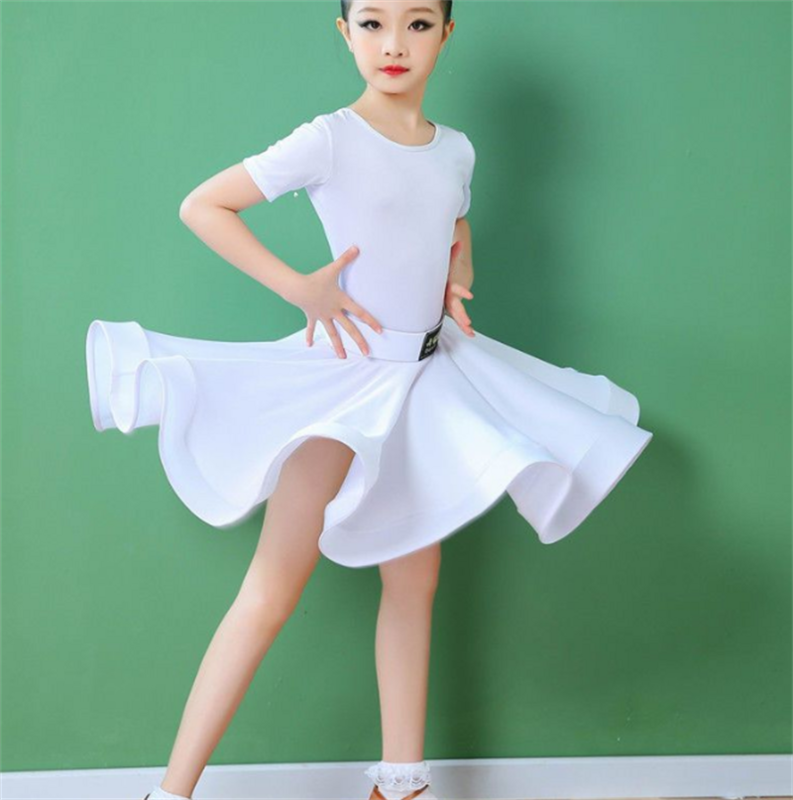 الخريف سميكة للأطفال اختبار الرقص الملابس ممارسة الملابس اللاتينية الرقص الصالة الرياضية الملابس ضيق الخصر ملابس الباليه