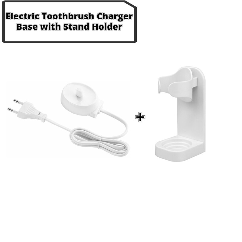 فرشاة الأسنان الكهربائية حامل شاحن الاتحاد الأوروبي التوصيل لاستبدال براون عن طريق الفم B سلسلة D12 D20 ل أدوات الحمام المنزل