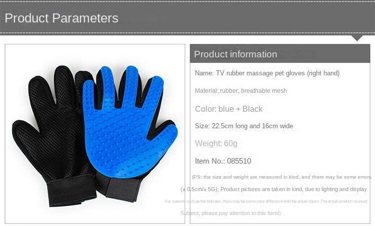 Popular Cat Gloves Dog Bath Gloves Hair Removal Artifact Pet Supplies Gloves Accessories Beauty Supplies
