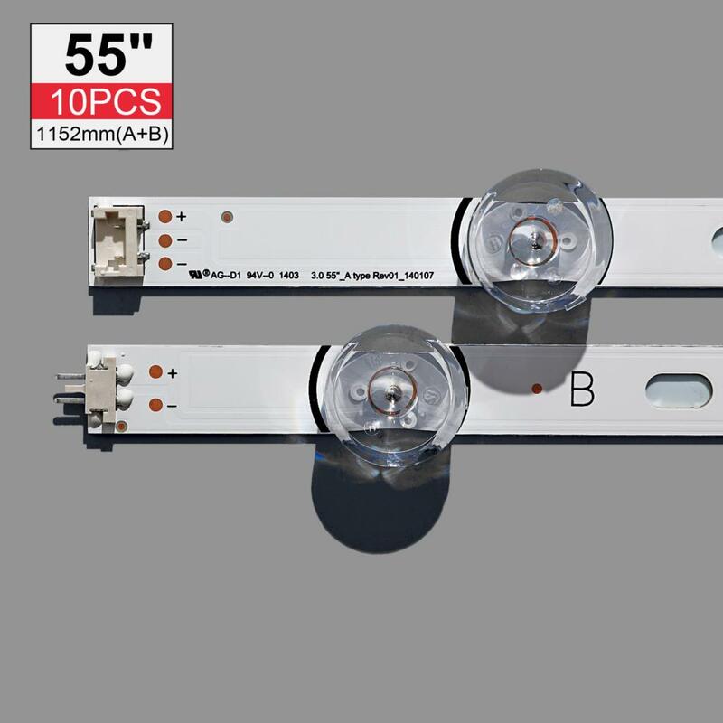 LED الخلفية شريط مصابيح ل التركي الممتاز 55''TV Innotek DRT 3.0 AB نوع 6916L- 1989A 1990A 55LB561V 55LY340C 55LB582V 55LF580V 55LF5800