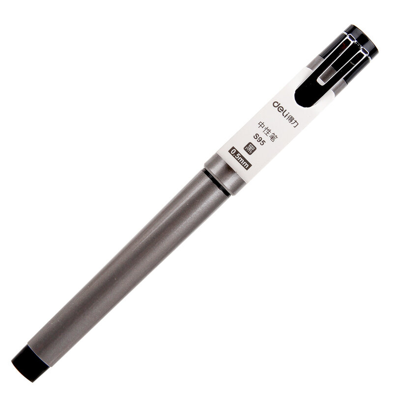 New boutique gel pen S95 S96 gel pen 0.5 0.7mm metal carbon pen black adult office supplies signature pen gel pen wholesale