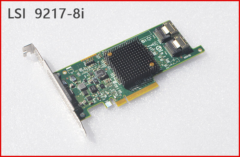 بطاقة المرور الأصلية 6GB Qunhui esxi RAID 0/1 صفيف بطاقة LSI SAS 2008 2308 9211 9205 9207 9217-8i IT mode 2308 chip PC