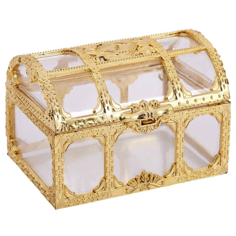 4X صندوق مجوهرات صغير الحلوى حلقة أقراط قلادة حالة هدية عيد ميلاد ديكور حفلات الزواج مجوهرات الذهب S