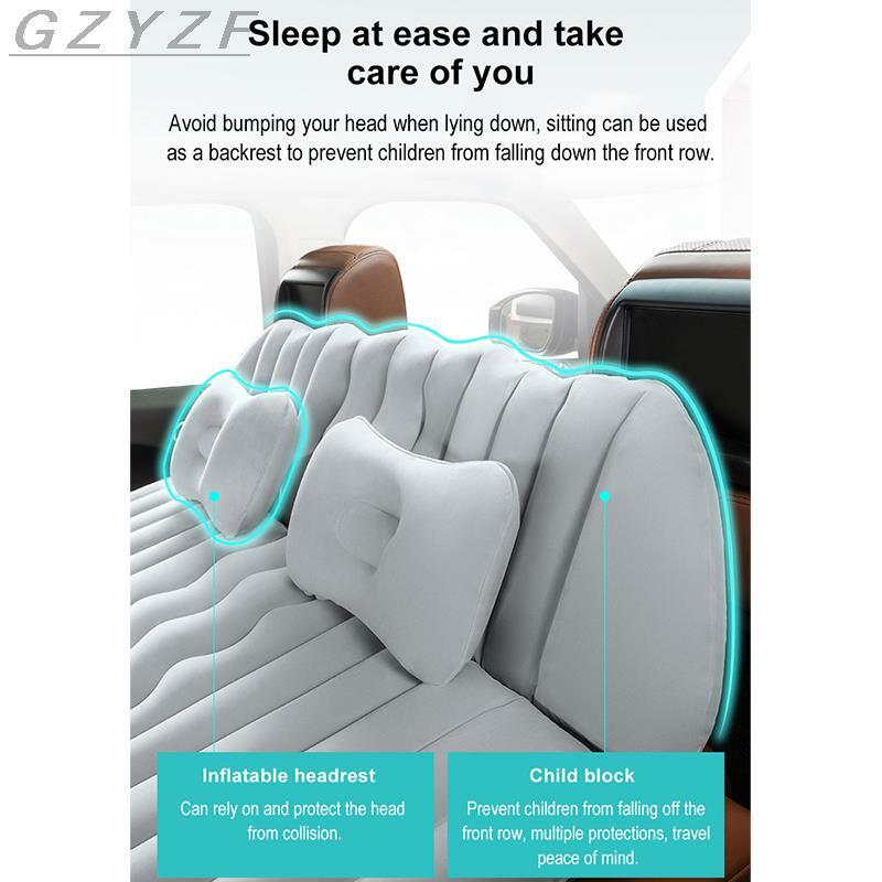 سيارة عالمية في الهواء الطلق أريكة سيارة سرير قابل للنفخ السفر نفخ للطي فراش الخلفي السيارات النوم قطعة أثرية