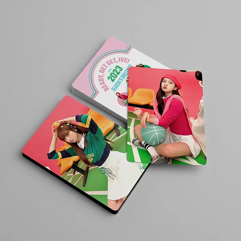 54 قطعة/المجموعة Kpop IVE الحب الغوص أحد عشر ليز لومو بطاقات عالية الجودة طباعة بطاقة بريدية بطاقة بريدية موضة لطيف المشجعين هدية