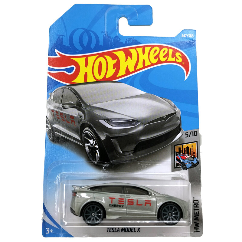 حار عجلات سيارة لعبة 1:64 تسلا نموذج 3 X جامع طبعة معدنية دييكاست نموذج سيارات لعبة للأطفال الأطفال هدية عيد ميلاد