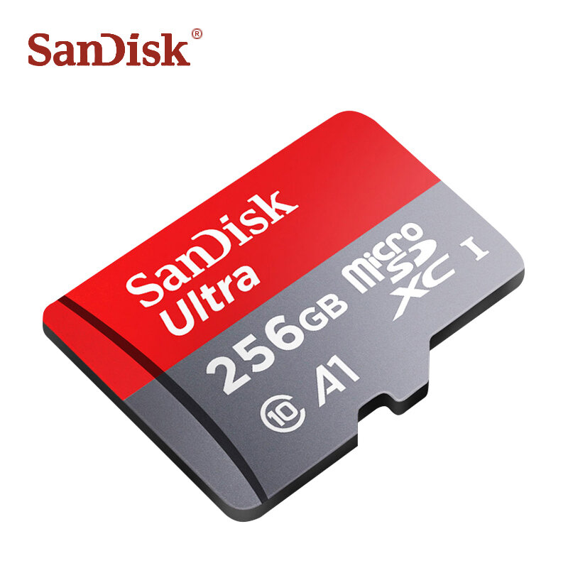 سانديسك الترا مايكرو SD 256GB 128GB 64GB MicroSDXC بطاقة 32GB MicroSDHC UHS-I Class10 مايكرو SD بطاقة 120MB TF بطاقة