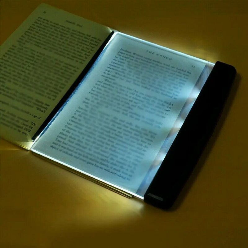 المنزل القراءة ليلة ضوء الإبداعية اللوحي حماية العين LED كتاب ضوء المنزل غرفة نوم المحمولة السفر عنبر LED داخلي ضوء