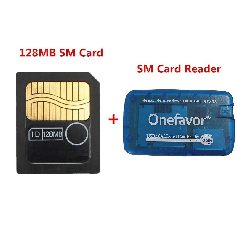 حقيقية!! 3.3V 128MB سمارتميديا بطاقة SM 128M ذاكرة بطاقة الذكية بطاقة الوسائط 3V