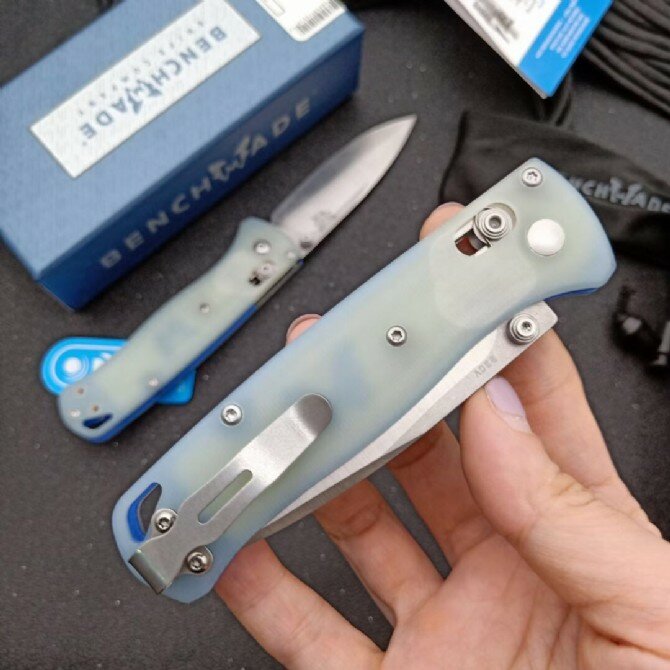 New Benchmade 535 Bugout Tactical Folding Knife G10 Handles S30V Blade Outdoor Camping Safety EDC Tool Pocket Knives-BY22