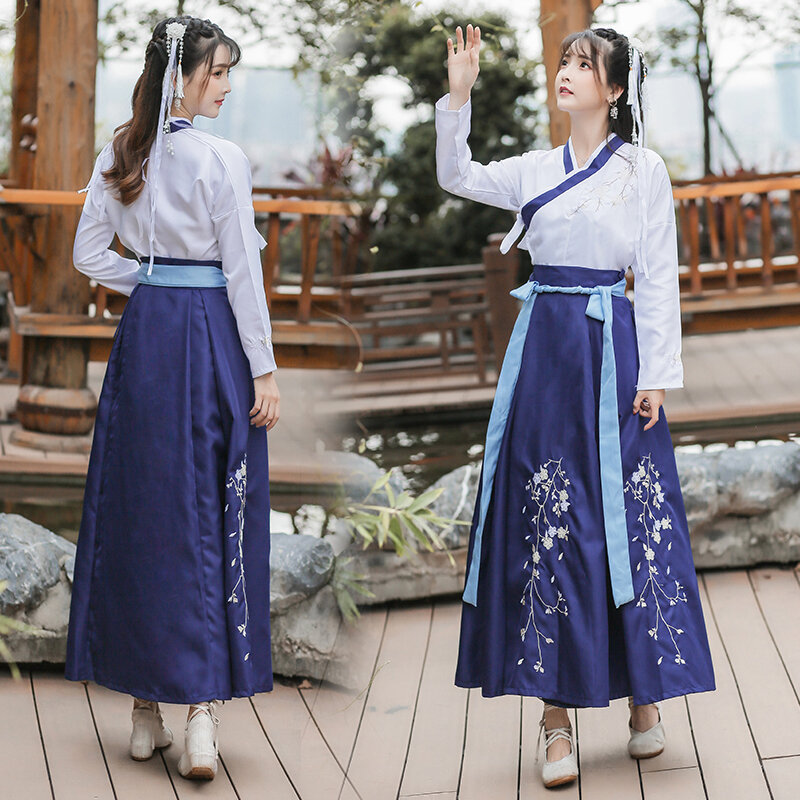 الصينية الوطنية الشعبية ملابس رقص النساء الرجال التقليدية Hanfu القماش الشرقية المبارز الزي تأثيري الملابس