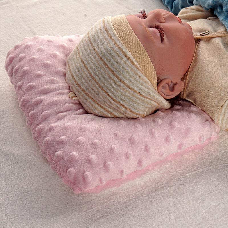 الطفل على شكل وسادة حديثي الولادة قبعة مكافحة شكل رئيس تشكيل الوسائد الرضع طفل النوم تحديد المواقع وسادة السفر الوسائد الطفل 0-2Y