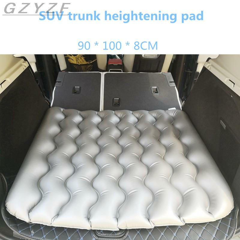 SUV جذع زيادة وسادة سيارة سرير قابل للنفخ التسوية متعددة الوظائف سرير تخييم سيارة الهواء نفخ السفر فراش