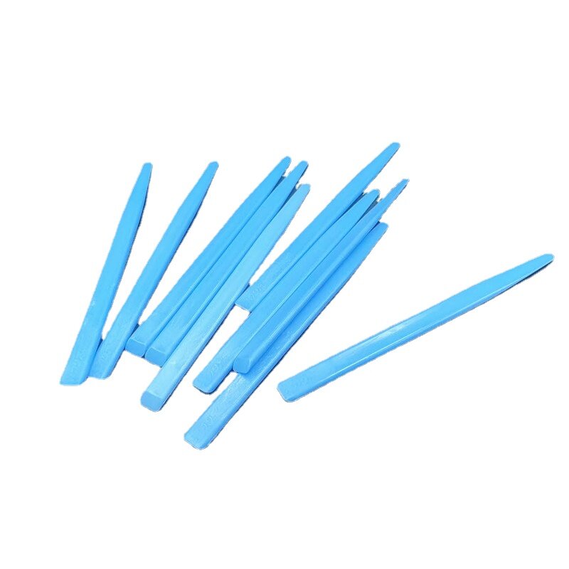 10 قطعة خلط الأسنان ملعقة خلط سكين لمختبر الأسنان استخدام المواد البلاستيكية الجص خلط ملاعق السكاكين Spatual الأسنان