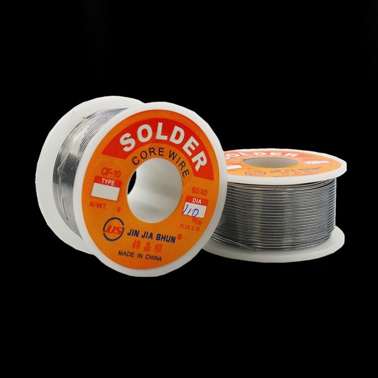 2018 HOT 100g 0.6/0.8/1/1.2 60/40 FLUX 2.0% 45FT Tin Lead Tin Wire Melt Rosin Core Solder Soldering Wire Roll No-clean
