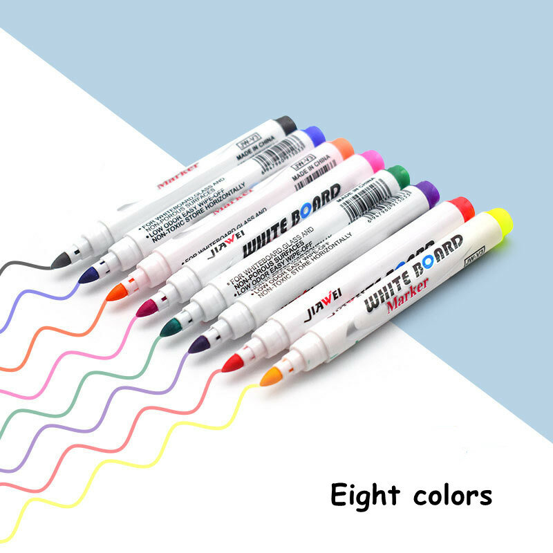 العائمة هيغليغتر قلم عائم السبورة القلم قابل للمسح المياه القائمة على قلم تحديد علامة البلاط لتدريس الرسم الرقمي