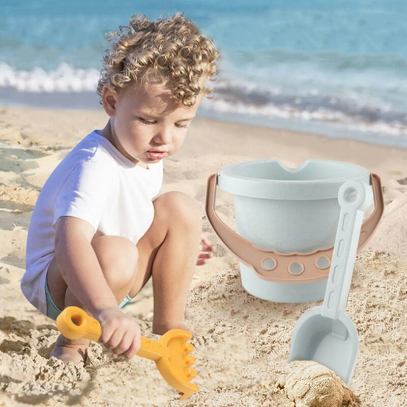 دلو الشاطئ مجموعة لعب للأطفال الرمال Plage مجرفة مغرفة غلاية اللعب لعب للأطفال التفاعلية شاطئ اللعب المياه لعب للأطفال