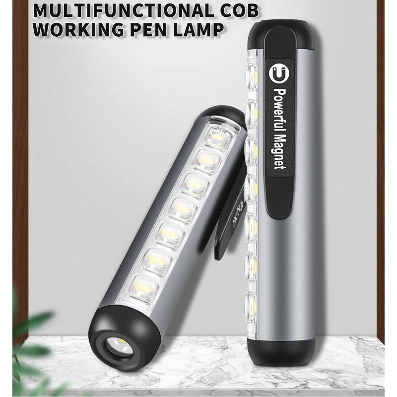 كشاف صغير LED قابلة للشحن مصباح يدوي محمول USB شحن مصباح يدوي عالية الطاقة البنك التخييم مقاوم للماء فانوس طويل المدى