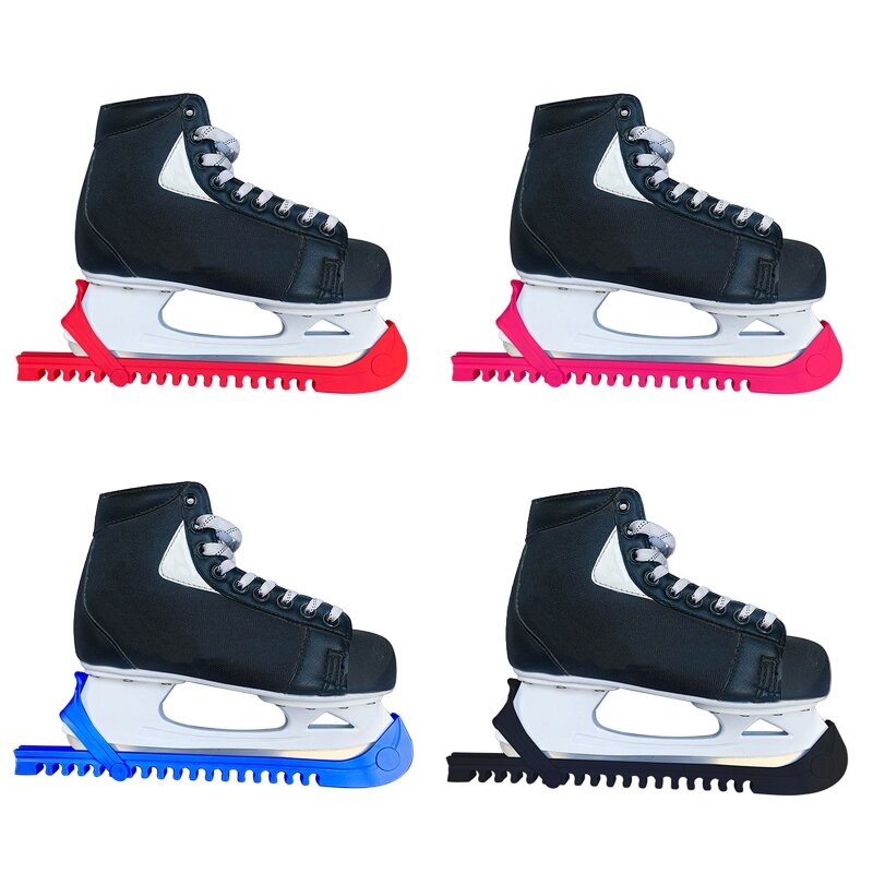 هوكي الجليد أحذية تزلج شفرة الحرس واقية التنزه يغطي دعوى قابل للتعديل التزلج sokers غطاء 24BD