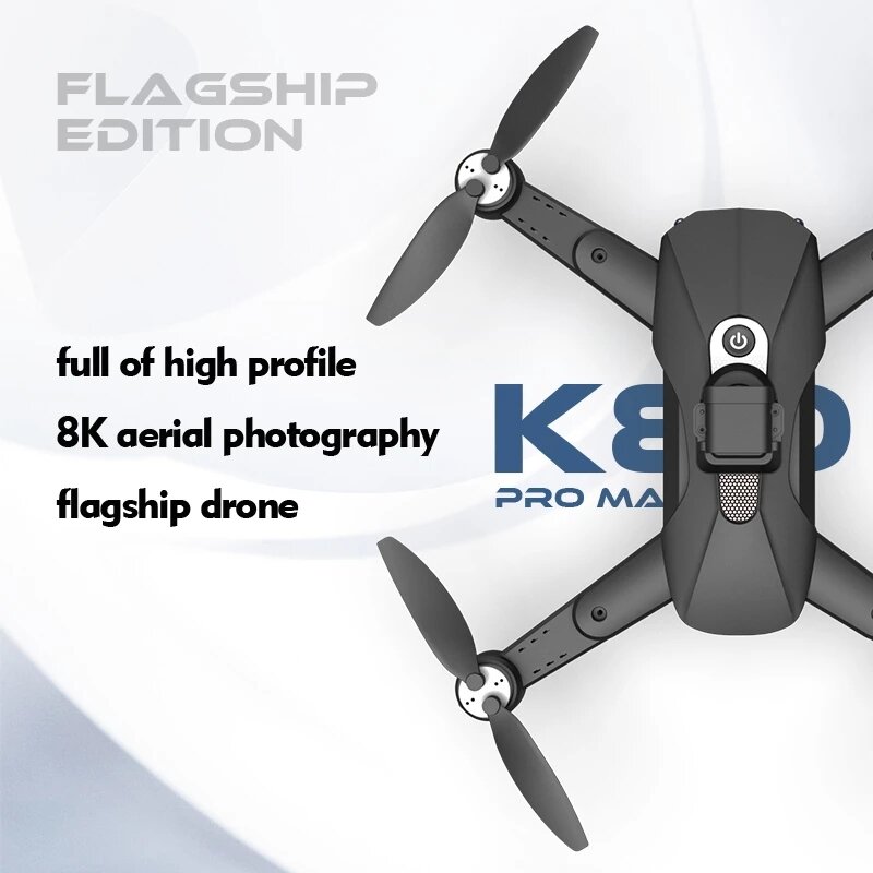 جديد K80 ماكس نظام تحديد المواقع الطائرة بدون طيار 5G 8K المزدوج HD كاميرا الليزر تجنب عقبة فرش السيارات طوي كوادكوبتر أجهزة الاستقبال عن بعد الب...