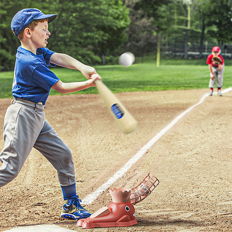 البيسبول قاذفة لعبة مجموعات في الهواء الطلق آمنة دائم التفاعل بين الوالدين والطفل ألعاب رياضية الفائدة طرد البيسبول التدريب اللعب