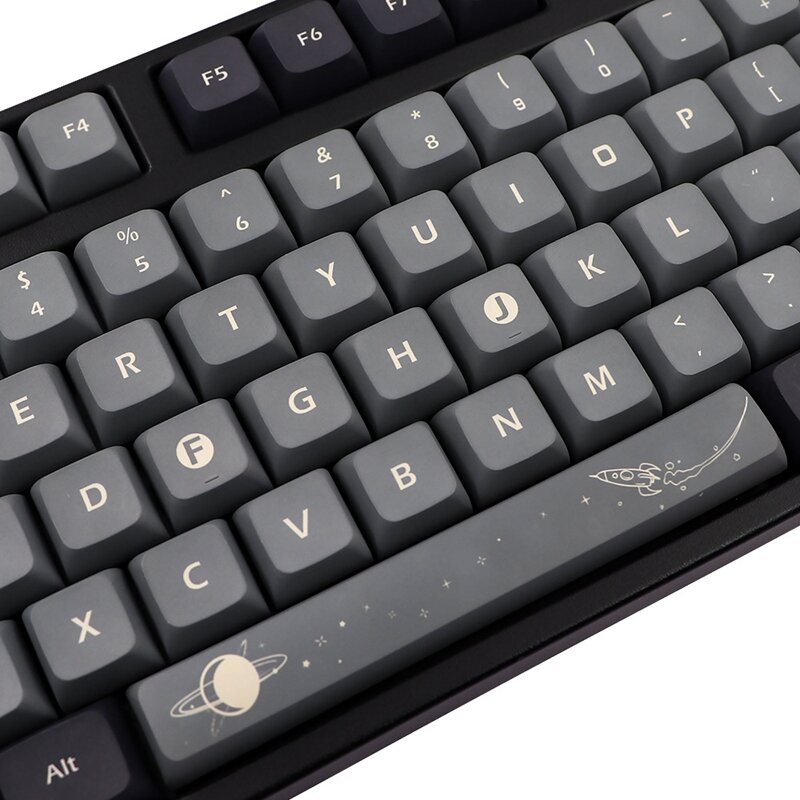 أغطية مفاتيح أبولو الرئيسية لعام 133 أغطية مفاتيح Pbt XDA لـ Dz60/RK61/64/Gk61/68/75/84/980/104 غطاء مفاتيح Gmk ميكانيكية