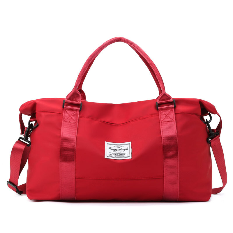 Travel Bag Handbag Dry and Wet Separation Fitness Sports Bag Large Capacity Waterproof Travel Bag Pink Duffel Bag #6