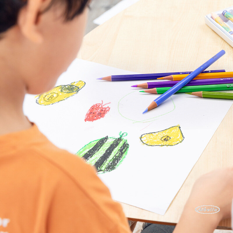 Brutfuner 260 Colors Professional Oil Color Pencils Set Sketch Coloured Colored Pencil For Drawing Coloring School Art Supplies