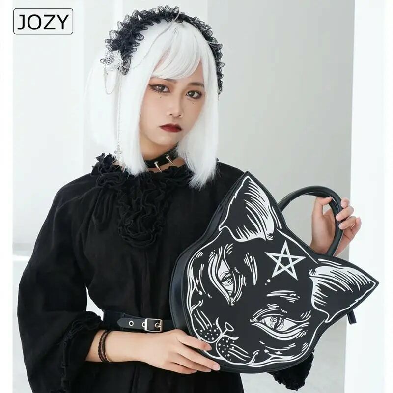 Dark Cat Crossbody Bags for Women Fashion Happy Halloween Jelly Purse All Hallows' Day Tote Bag Scary Candy Trick or Treat Kids #4