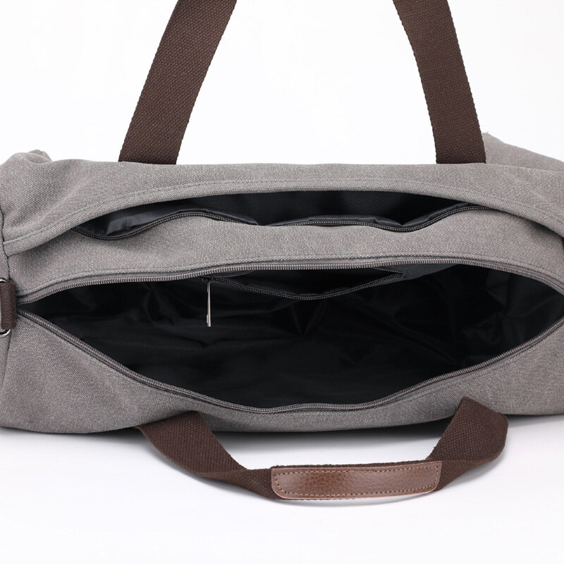 Canvas Men Shoulder Travel Bags Large Capacity Big Travel Handbag High Quality Duffle Bags #3