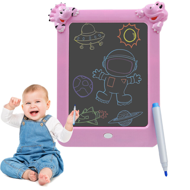 Writing Tablet For Kids Kids Drawing Pad Doodle Board Toddler Toy Gift Assorted Colors 3D Fluorescent Doodle Magic Board #1