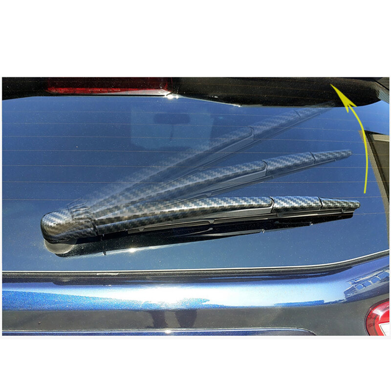 For Subaru Legend XV Foreste 1 Set Car Rear Window Wiper Cover Trim ABS Auto Rear Wiper Decoration Sticker Exterior Accessories