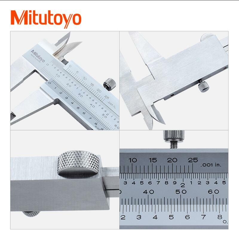 Mitutoyo inmm الورنية الفرجار الدقة 0.02 مللي متر 6 "0-150 مللي متر 530-(312/118/119) أدوات قياس الغبار الصناعي-أدوات مقاومة