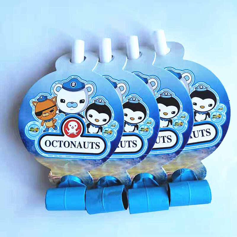 The Octonauts Party Decorations Baby Shower Birthday Party Supplies Paper Tray Cartoon Disposable Tablecloth Cake Topper