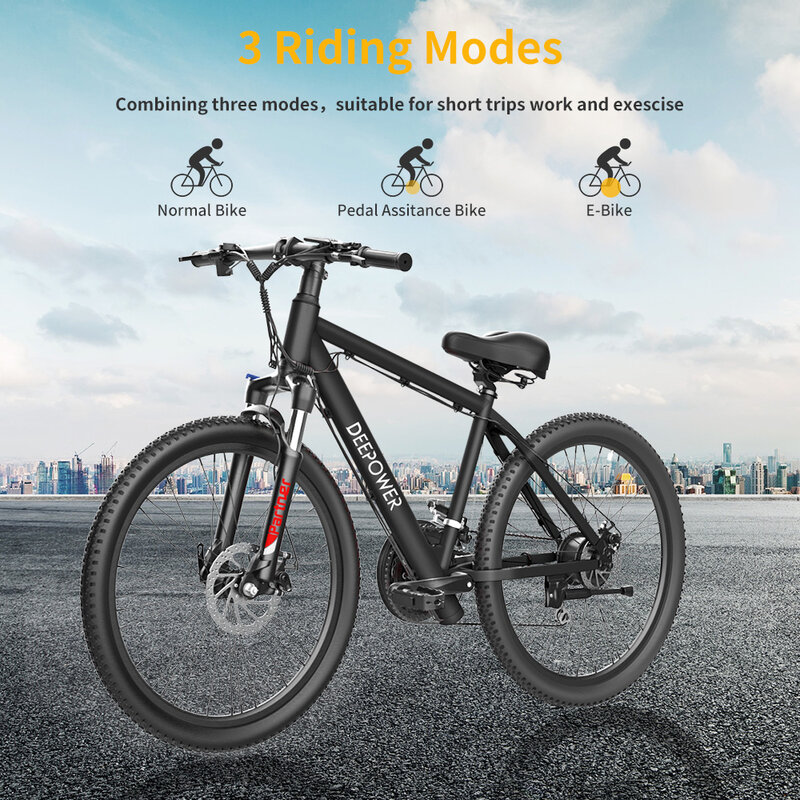 دراجة كهربائية عجلة الذاتي قفل 250 واط 36 فولت 7.8Ah 26 بوصة امتصاص الصدمات Ebike دراجة المحمولة الألومنيوم AlloyMountain Ebike