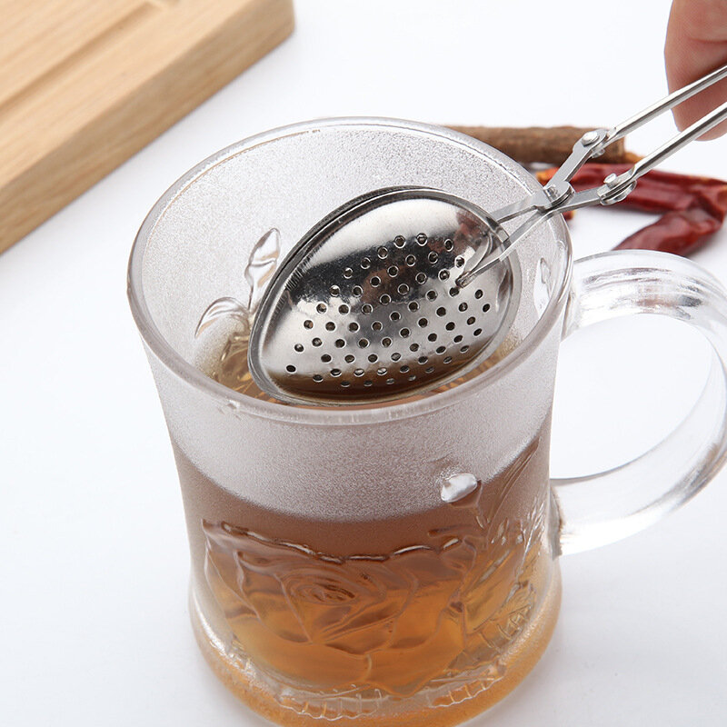 قابلة لإعادة الاستخدام الشاي Infuser سلة غرامة شبكة الفولاذ المقاوم للصدأ الشاي مصفاة مرشحات ل فضفاضة أوراق الشاي درينكوير الشاي اكسسوارات أدوات