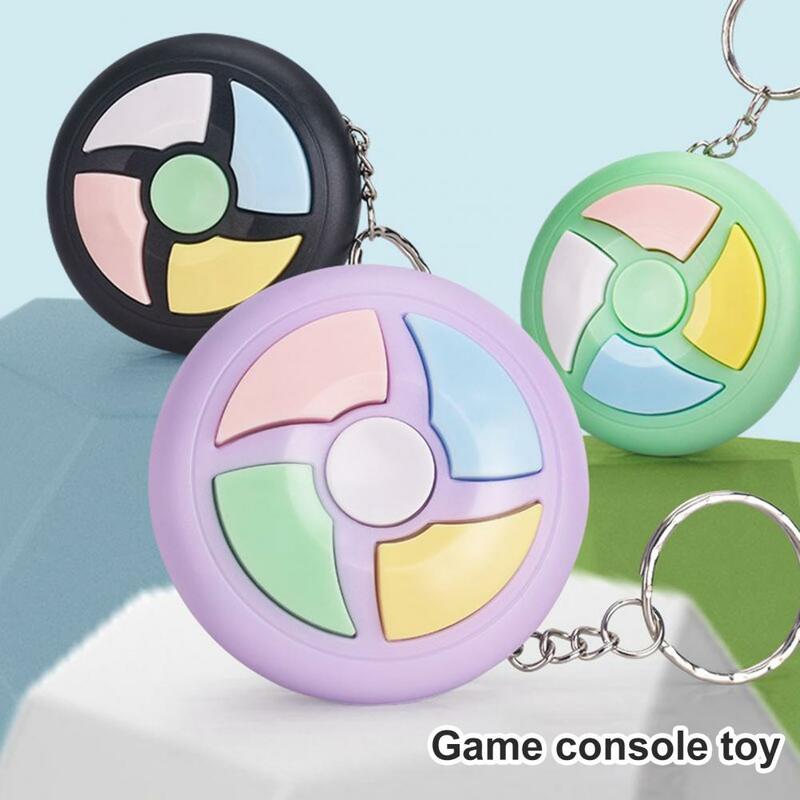 Memory Game Machine Portable Multi-purpose Plastic Kids Funny Game Key Ring for Entertainment