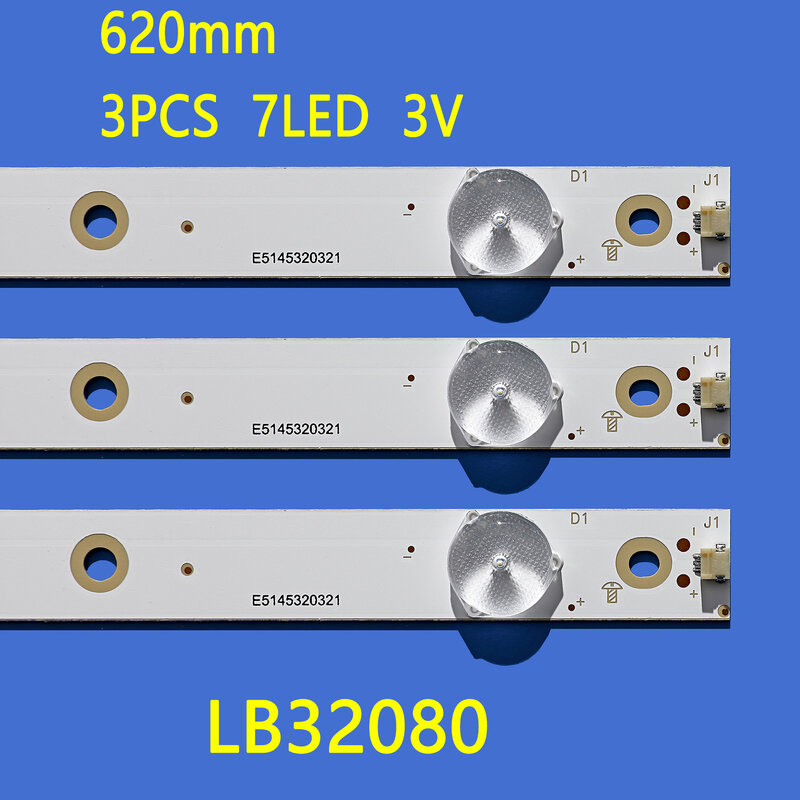 LED الخلفية قطاع ل L.G 32LJ500V 32LH500D 32PFS6401 KDL-32R330D GJ-2K16 01P26 01N18 01N19 D2P5-315 GEMINI-315