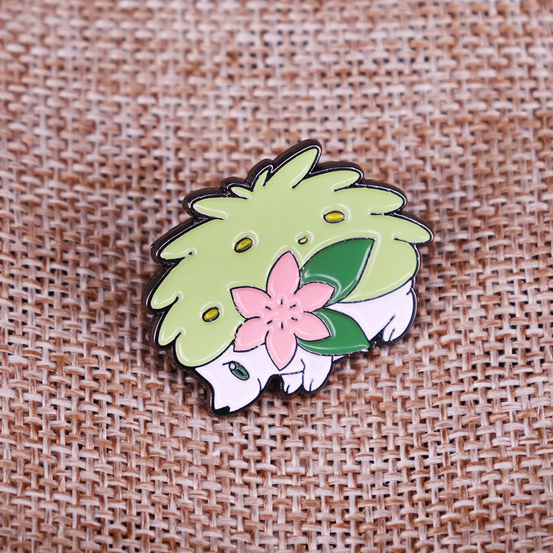 A1588 Hedgehog Cute Badges Enamel Pin Brooch Anime Lapel Pins for Backpacks Brooches for Women Fashion Jewelry Accessories