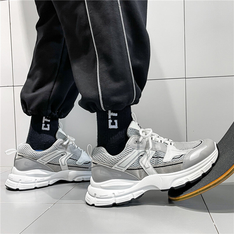 2022 الرجال أحذية رياضية احذية الجري تنفس مريح موضة في الهواء الطلق المشي الركض أحذية رياضية عادية تنيس Masculino