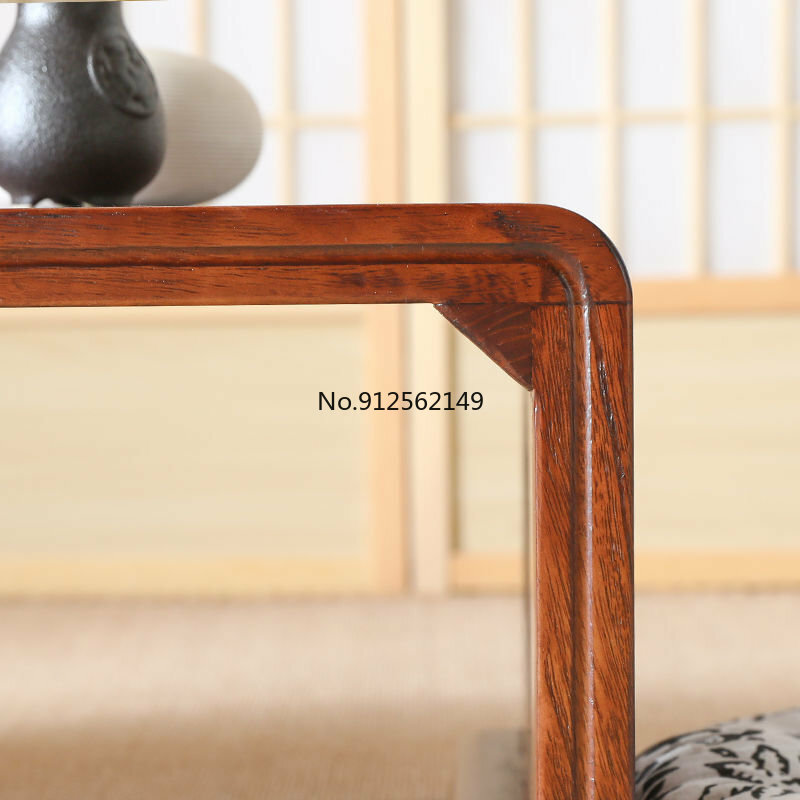 نقية الصلبة الخشب خليج نافذة طاولة الشاي الصغيرة النمط الياباني تاتامي طاولة منخفضة الطراز القديم كانغ الجدول موبليس escritorios ميسا