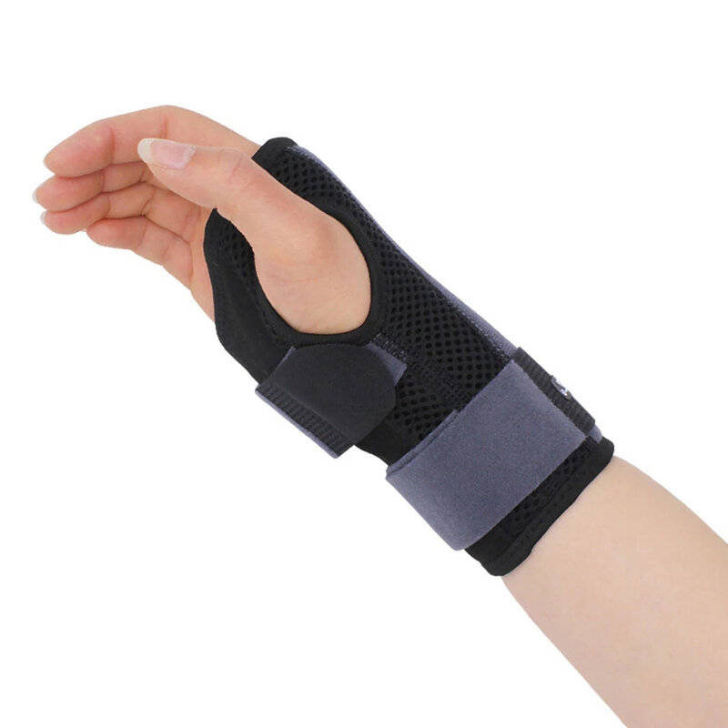 قابل للتعديل المعصم المجهزة استقرار جبيرة الرسغ نفق اليد اليسرى اليمنى ضغط دعم التفاف لإصابات المعصم لتخفيف الآلام #2