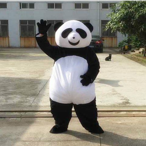 [TML] تأثيري قطع الباندا الدب زي التميمة شخصية للرسوم المتحركة زي الإعلان زي حفلة زي كرنفال الحيوان