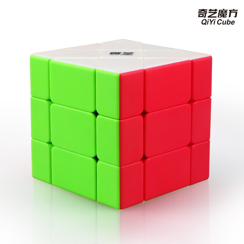 Qiyi 3x3 فيشر طاحونة هوائية محور أُحجية مكعبات سحرية سرعة Cubo Magico Mofangge XMD المهنية لعبة تعليمية للأطفال