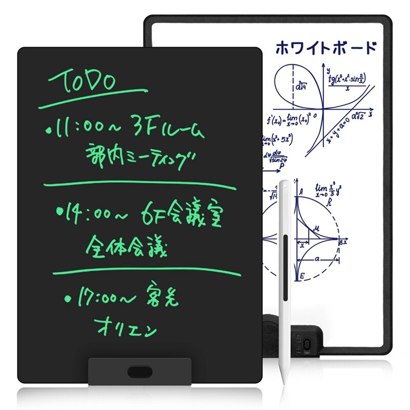 كامل الشاشة كمبيوتر لوحي LCD بشاشة للكتابة 10 بوصة قابلة للمسح قابلة لإعادة الاستخدام خربش الرسم مجلس الاطفال في وقت مبكر التعليمية لعب للتعلم #1