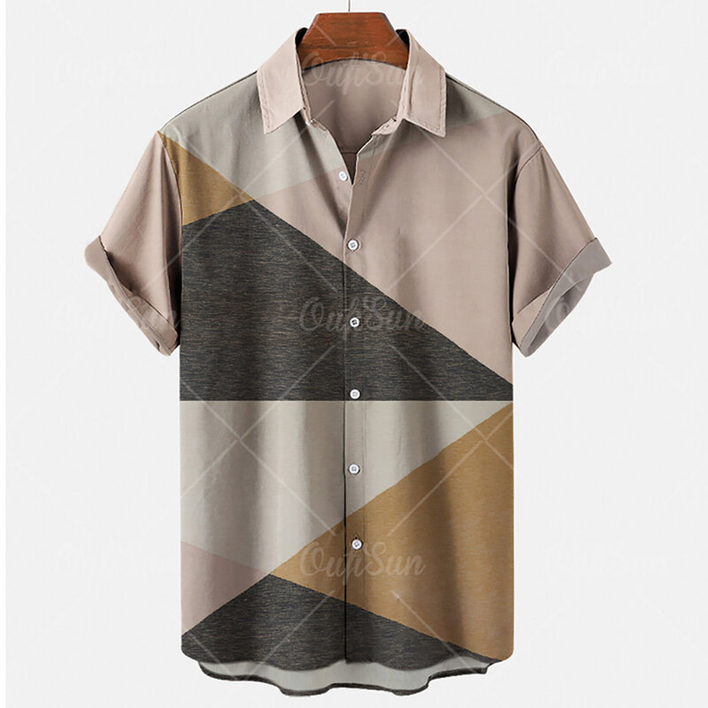 الصيف قميص للرجال هاواي قميص المتضخم المحملة Harajuku الرجال الملابس 2022 فضفاضة عادية للجنسين موضة Camisa الأوروبي حجم