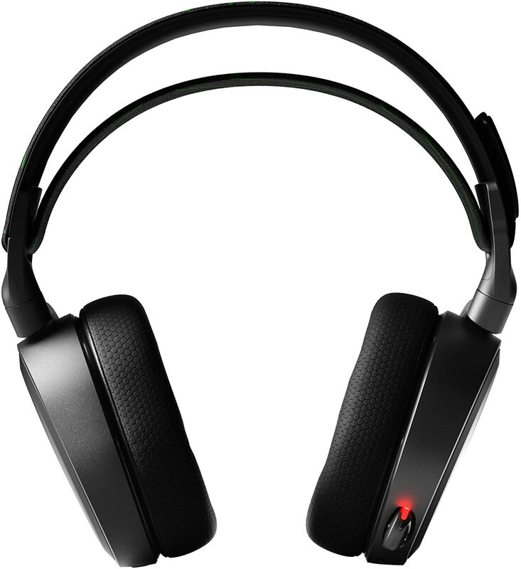 سماعة رأس للالعاب من SteelSeries Arctis 9X لاسلكية تعمل بالبلوتوث + 2.4G كمبيوتر XBOX PS5 قابلة للتطبيق مع جهاز استقبال بلوتوث