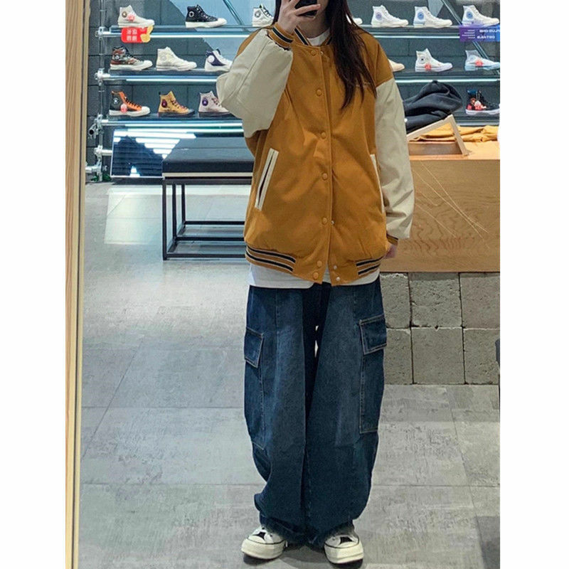 Y2K نساء خمر ملابس الشارع الشهير الكورية فضفاض البضائع الجينز عالية الخصر مستقيم بنطال ذو قصة أرجل واسعة سراويل جينز الجنية الجرونج Alt الملابس