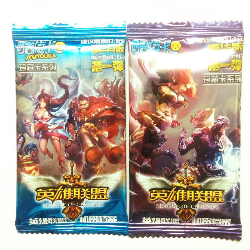 League of Legends Card Collector's Edition Board Game Anime Game Character Game Collection Flash Card Toy Gift for Kids #3